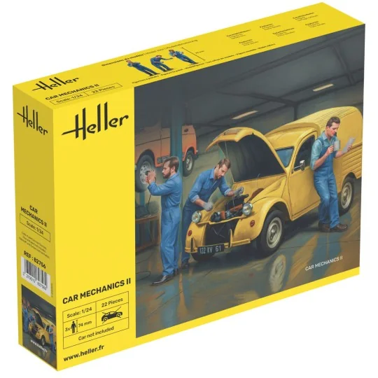 Car Mechanics II, 1/24 - Heller 82756 Car Mechanics II, 1/24 - Heller 82756