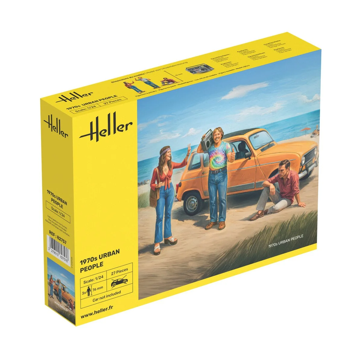 1970s Urban People, 1/24 - Heller 82757 1970s Urban People, 1/24 - Heller 82757