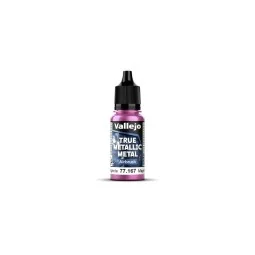 True Metallic Metal: Crimson Magenta Paint Set (4) - Vallejo 77261