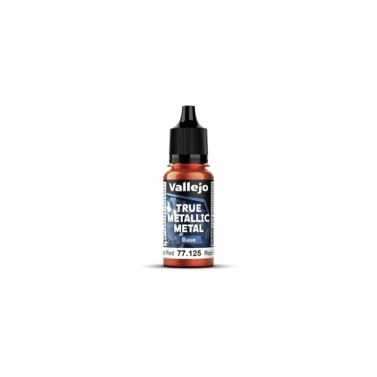 True Metallic Metal: Forged Red Paint Set (4) - Vallejo 77260 True Metallic Metal: Forged Red Paint Set (4) - Vallejo 77260