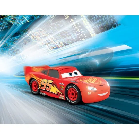Lightning McQueen Disney-Cars Auto mit Licht&Sound, 1/20 - Revell 0...