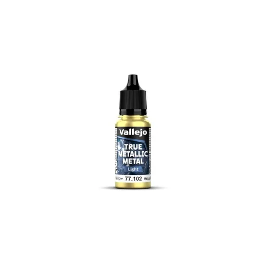 True Metallic Metal: Radiant Yellow Paint Set (4) - Vallejo 77259 True Metallic Metal: Radiant Yellow Paint Set (4) - Vallejo 77259