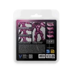 True Metallic Metal: Crimson Magenta Paint Set (4) - Vallejo 77261 2