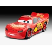 Lightning McQueen Disney-Cars Auto mit Licht&Sound, 1/20 - Revell 0...