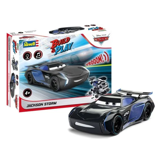 Jackson Storm Disney-Cars Auto mit Licht & Sound, 1/20 - Revell 06563 Jackson Storm Disney-Cars Auto mit Licht & Sound, 1/20 - Revell 06563