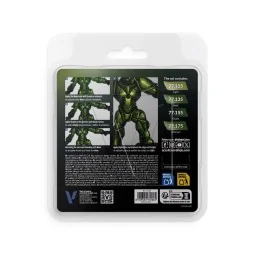 True Metallic Metal: Amber Green Paint Set (4) - Vallejo 77266 2