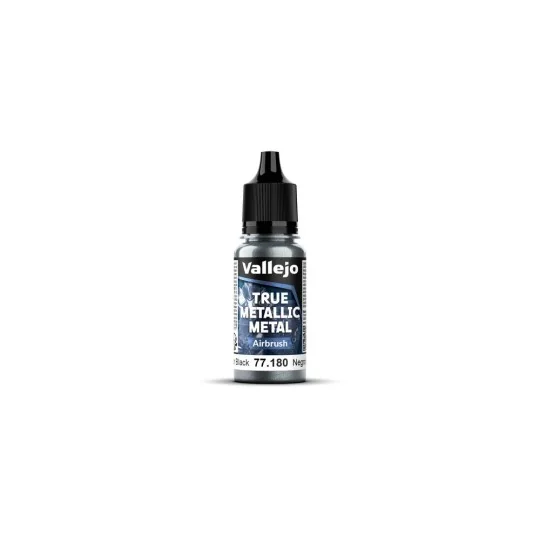 True Metallic Metal: Obsidian Black Paint Set (4) - Vallejo 77270 True Metallic Metal: Obsidian Black Paint Set (4) - Vallejo 77270
