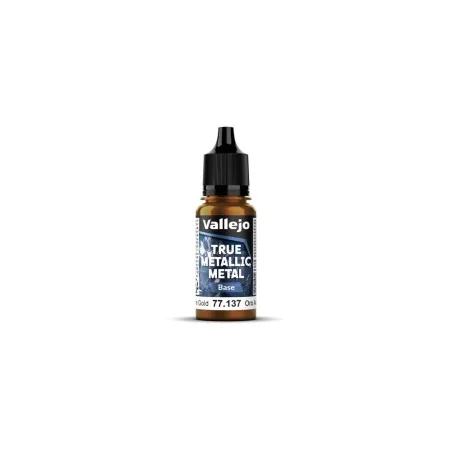 True Metallic Metal: Arcane Gold Paint Set (4) - Vallejo 77268