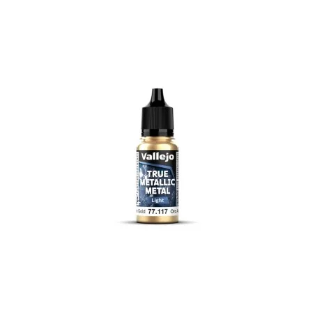 True Metallic Metal: Arcane Gold Paint Set (4) - Vallejo 77268