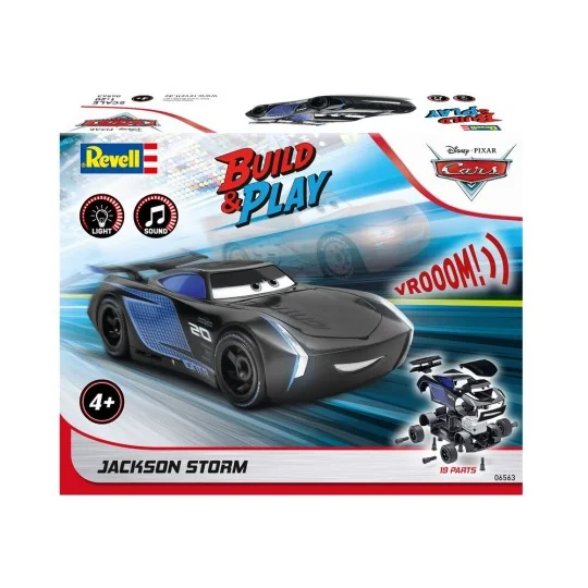 Jackson Storm Disney-Cars Auto mit Licht & Sound, 1/20 - Revell 06563 Jackson Storm Disney-Cars Auto mit Licht & Sound, 1/20 - Revell 06563