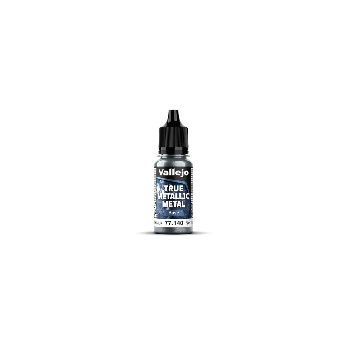 True Metallic Metal: Obsidian Black Paint Set (4) - Vallejo 77270 True Metallic Metal: Obsidian Black Paint Set (4) - Vallejo 77270