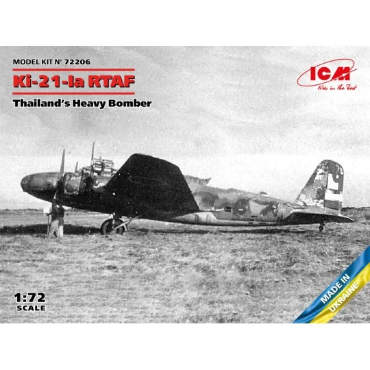 Ki-21-Ia RTAF, Thailand's Heavy Bomber, 1/72 - ICM 72206 Ki-21-Ia RTAF, Thailand's Heavy Bomber, 1/72 - ICM 72206