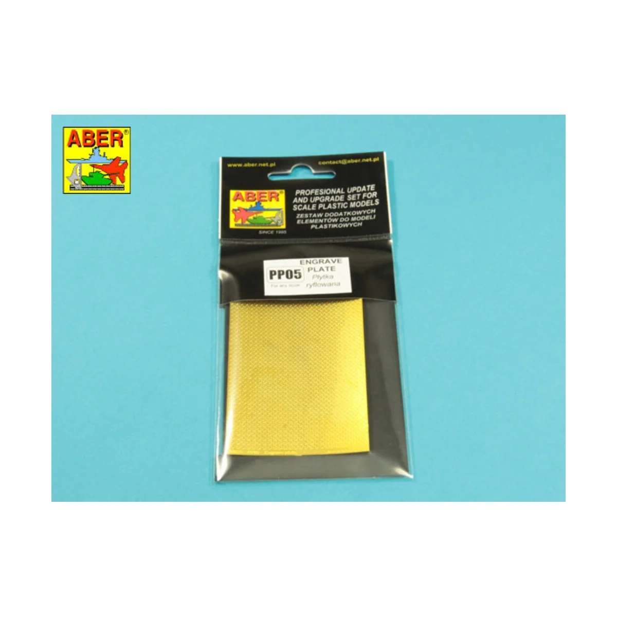 Engrave plate - Aber Models PP05 Engrave plate - Aber Models PP05
