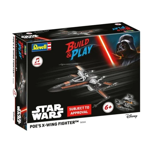 Poe's X-Wing Fighter (w/Sound): Build & Play, 1/78 - Revell 06564 Poe's X-Wing Fighter (w/Sound): Build & Play, 1/78 - Revell 06564