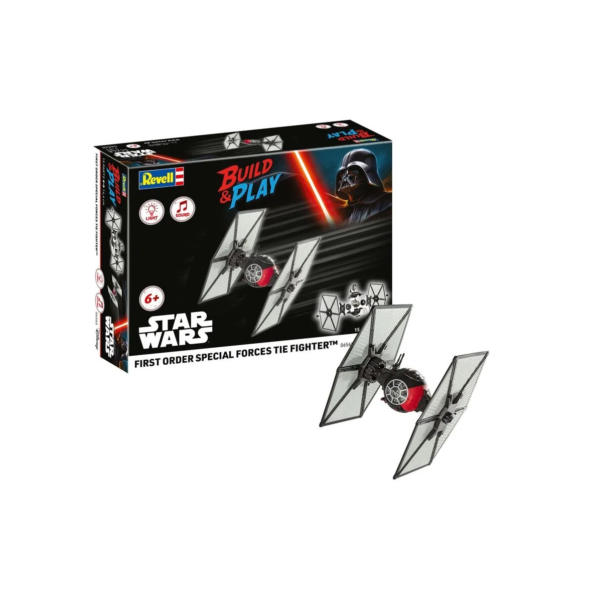Build & Play: First Order Special TIE Forces, 1/51 - Revell 06565 Build & Play: First Order Special TIE Forces, 1/51 - Revell 06565
