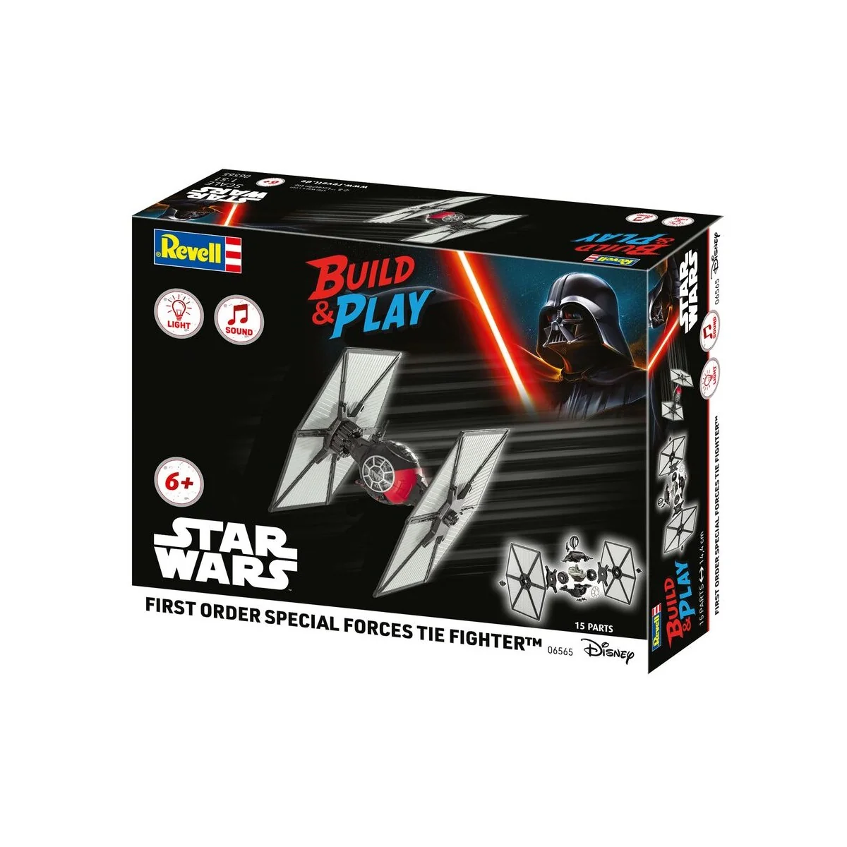 Build & Play: First Order Special TIE Forces, 1/51 - Revell 06565 Build & Play: First Order Special TIE Forces, 1/51 - Revell 06565