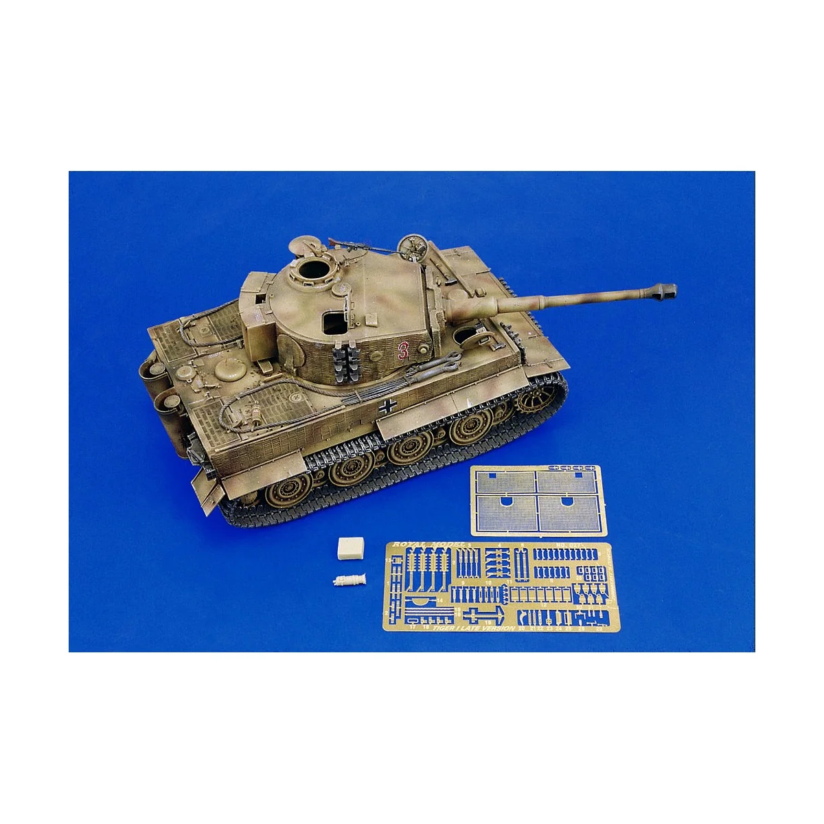 Tiger I late version (for Tamiya kit), 1/35 - Royal Model RM027 Tiger I late version (for Tamiya kit), 1/35 - Royal Model RM027