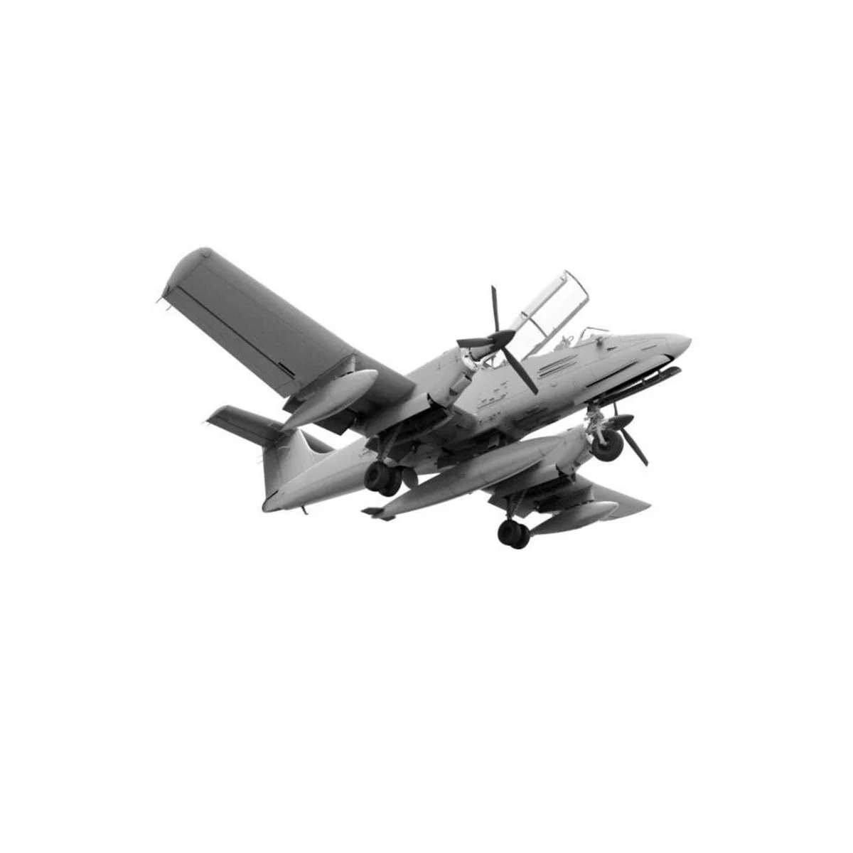 IA-58 Pucara, 1/48 - KINETIC K48078 IA-58 Pucara, 1/48 - KINETIC K48078