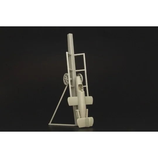 Bachem ramp-trailer, 1/72 - Brengun BRS72002 Bachem ramp-trailer, 1/72 - Brengun BRS72002