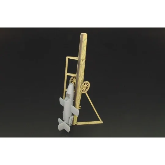 Bachem ramp-trailer, 1/72 - Brengun BRS72002 Bachem ramp-trailer, 1/72 - Brengun BRS72002