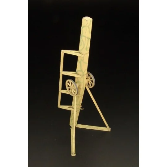 Bachem ramp-trailer, 1/72 - Brengun BRS72002 Bachem ramp-trailer, 1/72 - Brengun BRS72002