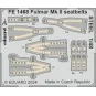 Fulmar Mk.II seatbelts STEEL, 1/48 - Eduard Accessories FE1468 Fulmar Mk.II seatbelts STEEL, 1/48 - Eduard Accessories FE1468