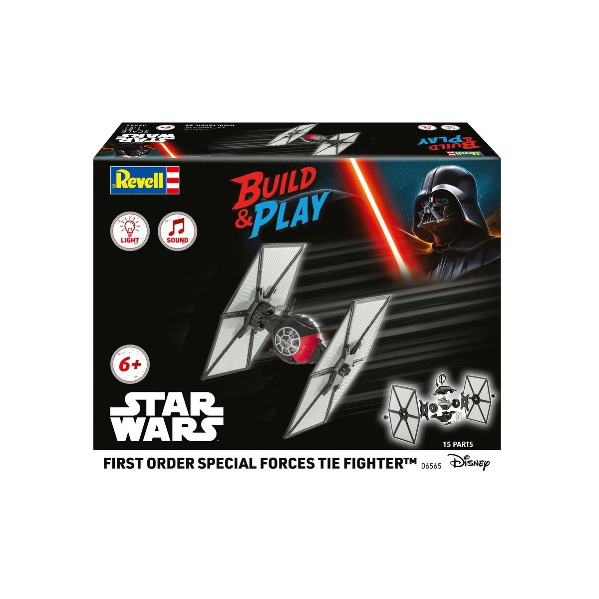 Build & Play: First Order Special TIE Forces, 1/51 - Revell 06565 Build & Play: First Order Special TIE Forces, 1/51 - Revell 06565