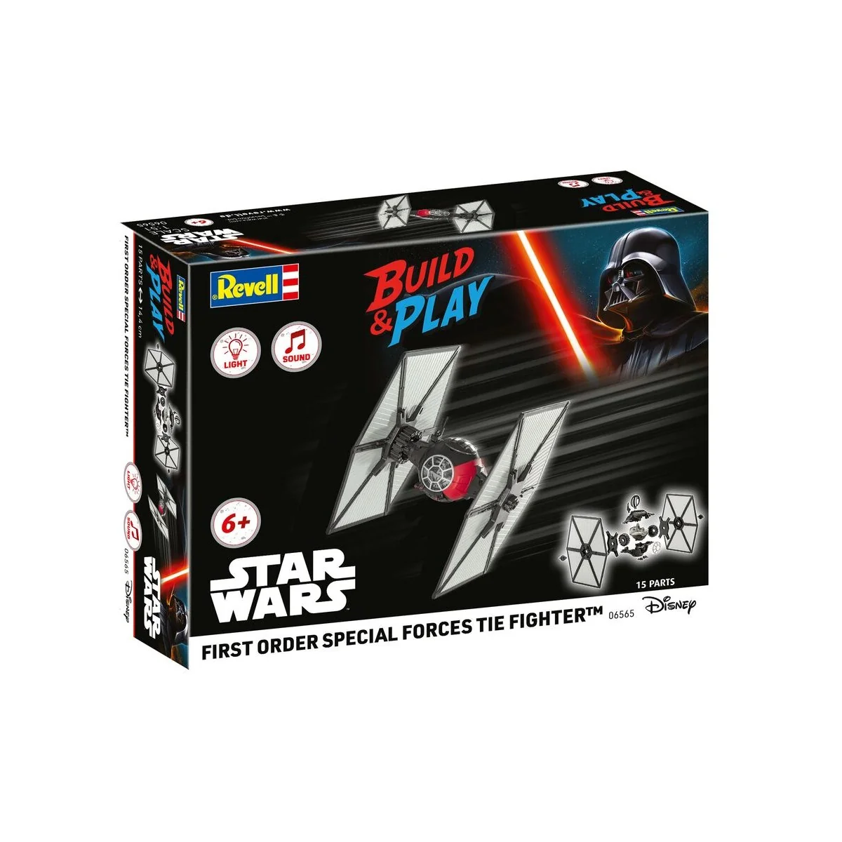 Build & Play: First Order Special TIE Forces, 1/51 - Revell 06565 Build & Play: First Order Special TIE Forces, 1/51 - Revell 06565