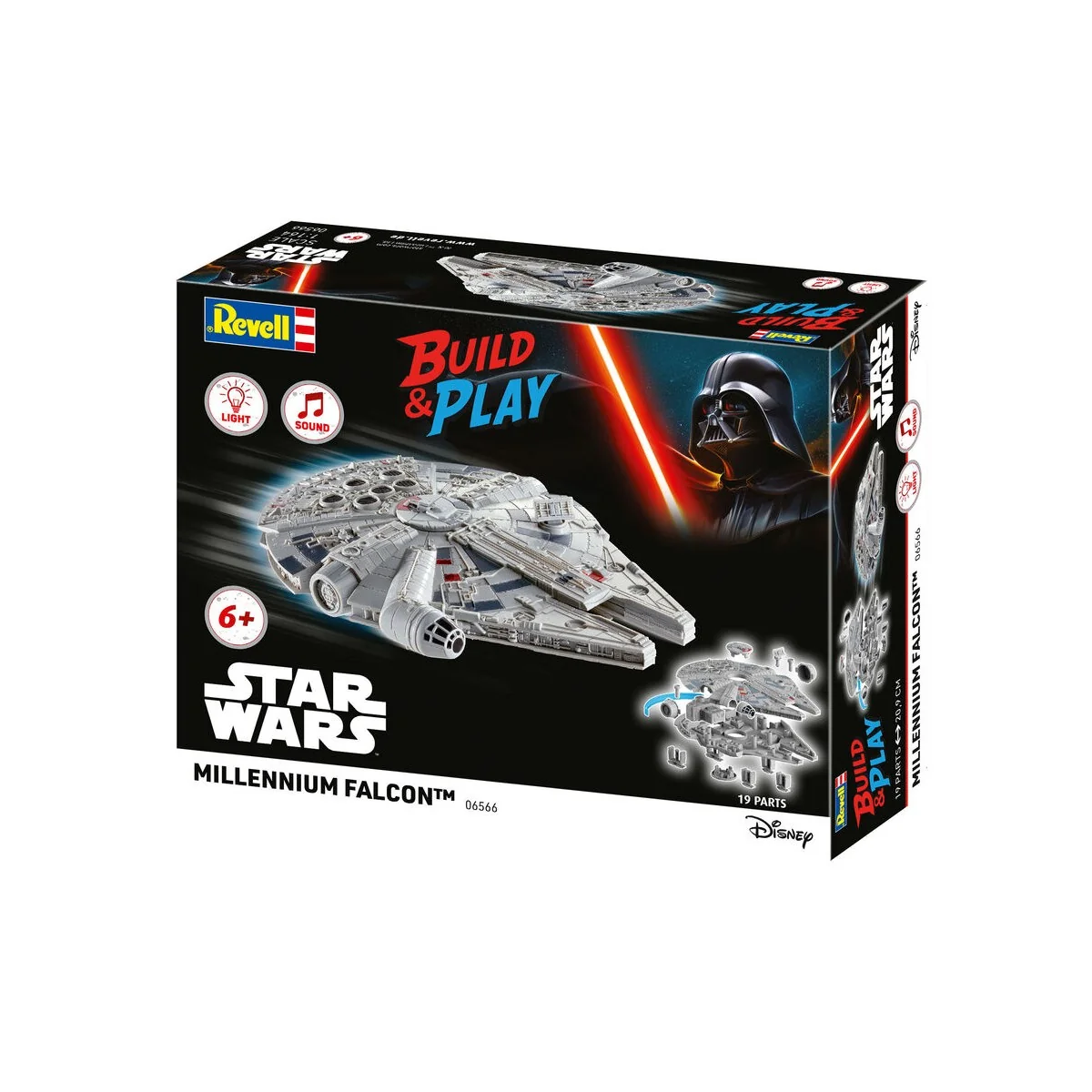 Millennium Falcon (Light/Sound): Build & Play, 1/164 - Revell 06566