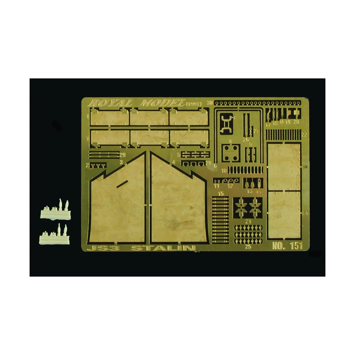 JS 3 Stalin (for Tamiya kit), 1/35 - Royal Model RM151 JS 3 Stalin (for Tamiya kit), 1/35 - Royal Model RM151