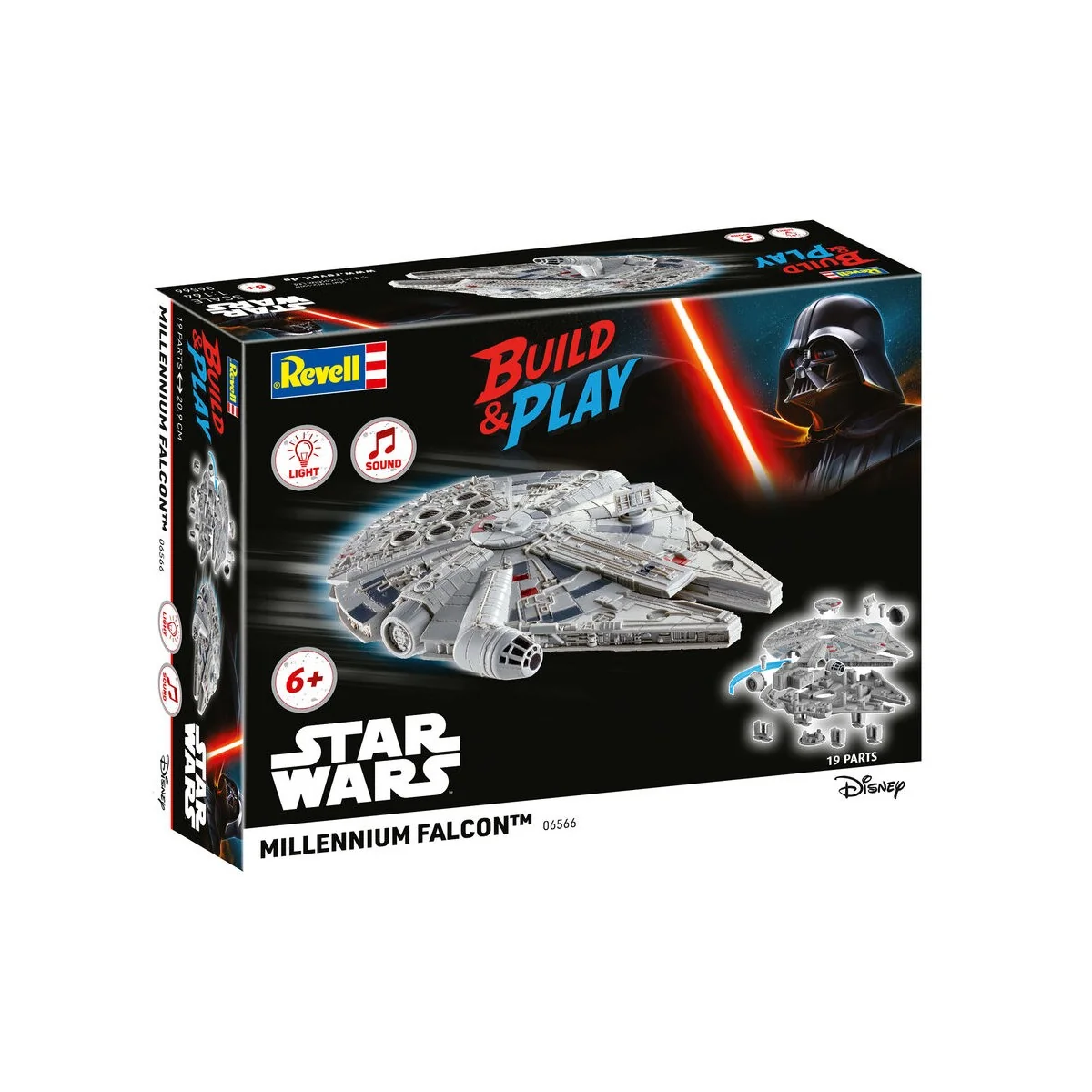 Millennium Falcon (Light/Sound): Build & Play, 1/164 - Revell 06566