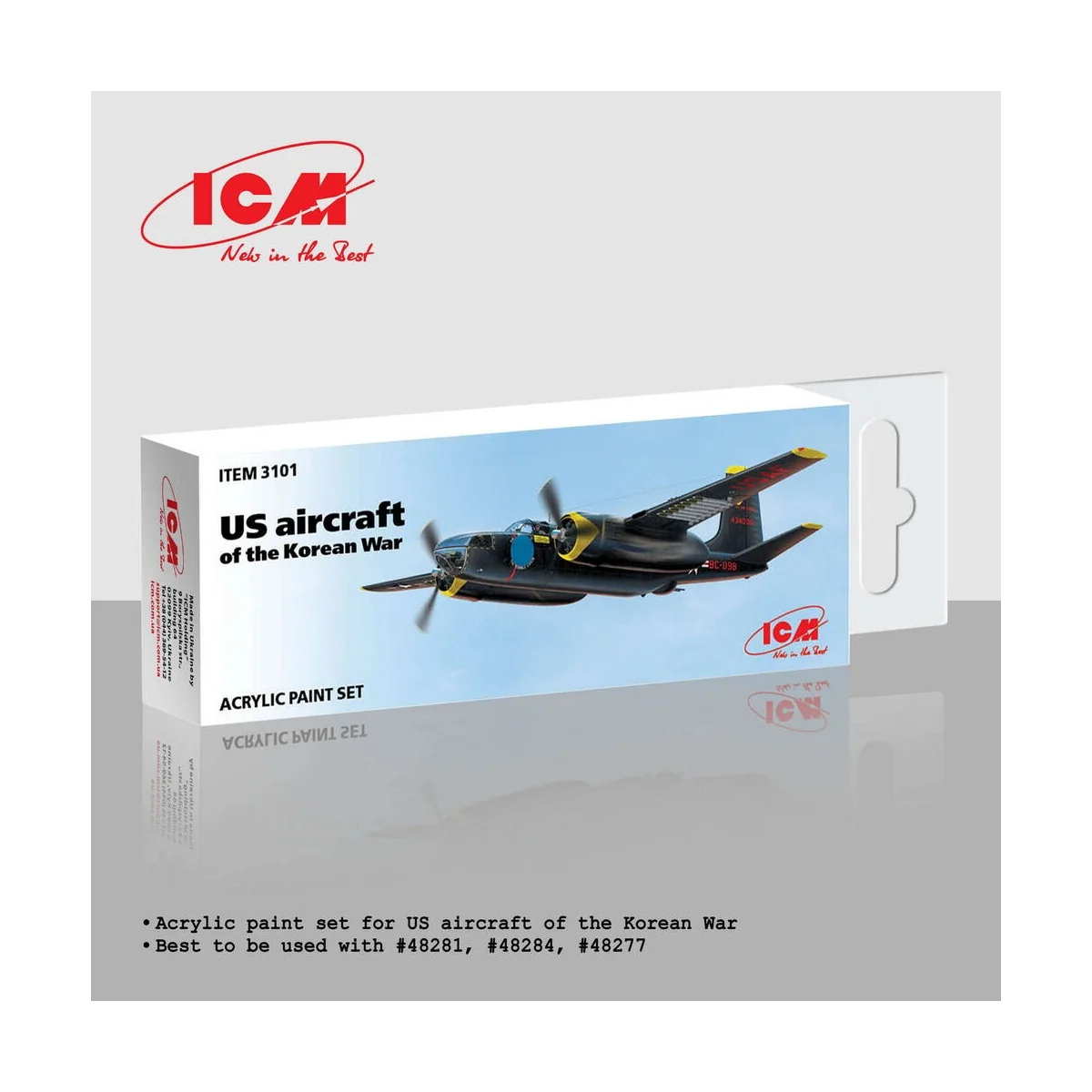 US aircraft of the Korean War - ICM 3101 US aircraft of the Korean War - ICM 3101