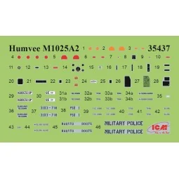 M1025A2 Hummer Armament Carrier, 1/35 - ICM 35437