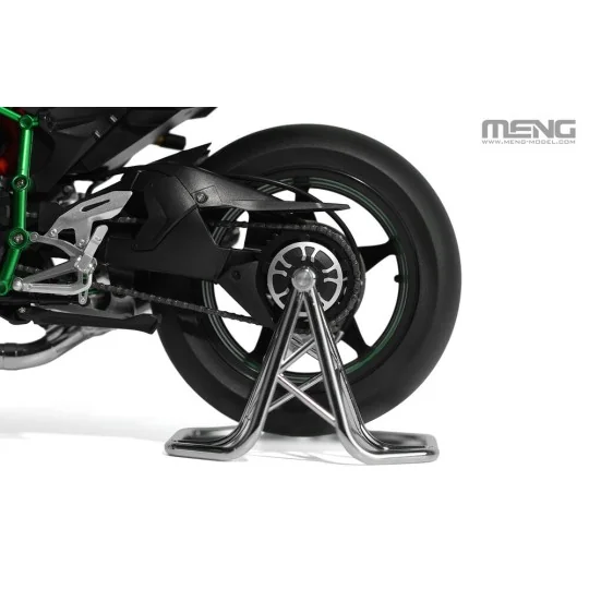 Kawasaki Ninja H2R 2018 (Pre-colored Edition), 1/9 - MENG-Model MT-... Kawasaki Ninja H2R 2018 (Pre-colored Edition), 1/9 - MENG-Model MT-...