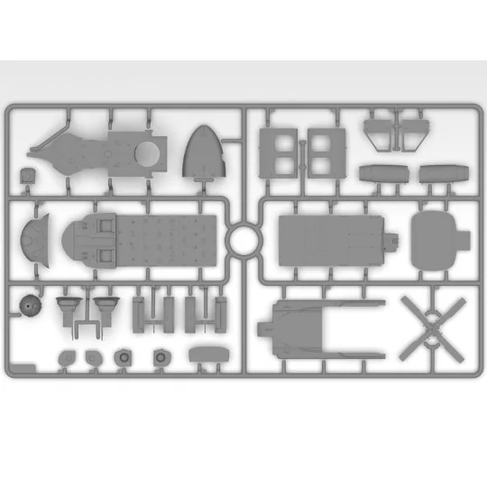 UH-60A Black Hawk with ESSS and Skis, 1/48 - ICM 48368 UH-60A Black Hawk with ESSS and Skis, 1/48 - ICM 48368