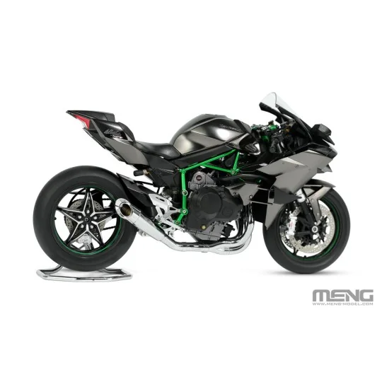 Kawasaki Ninja H2R 2018 (Pre-colored Edition), 1/9 - MENG-Model MT-... Kawasaki Ninja H2R 2018 (Pre-colored Edition), 1/9 - MENG-Model MT-...