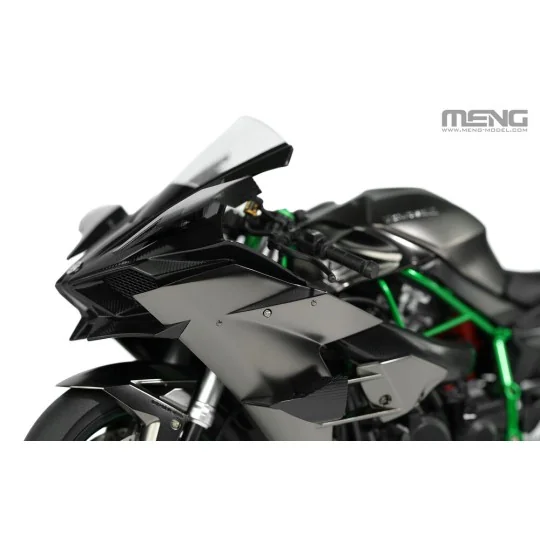 Kawasaki Ninja H2R 2018 (Pre-colored Edition), 1/9 - MENG-Model MT-... Kawasaki Ninja H2R 2018 (Pre-colored Edition), 1/9 - MENG-Model MT-...