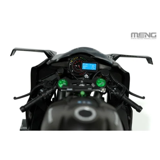 Kawasaki Ninja H2R 2018 (Pre-colored Edition), 1/9 - MENG-Model MT-... Kawasaki Ninja H2R 2018 (Pre-colored Edition), 1/9 - MENG-Model MT-...