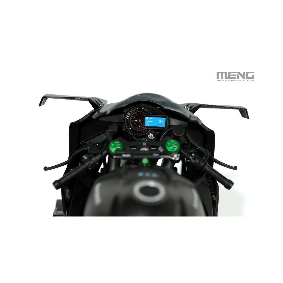 Kawasaki Ninja H2R 2018 (Pre-colored Edition), 1/9 - MENG-Model MT-... Kawasaki Ninja H2R 2018 (Pre-colored Edition), 1/9 - MENG-Model MT-...
