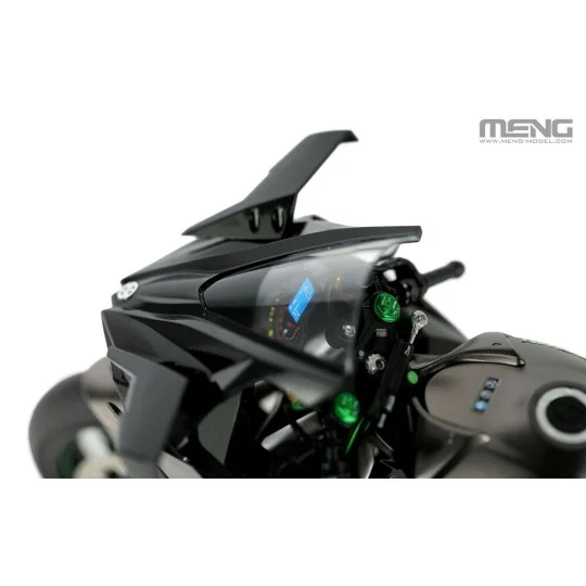 Kawasaki Ninja H2R 2018 (Pre-colored Edition), 1/9 - MENG-Model MT-... Kawasaki Ninja H2R 2018 (Pre-colored Edition), 1/9 - MENG-Model MT-...