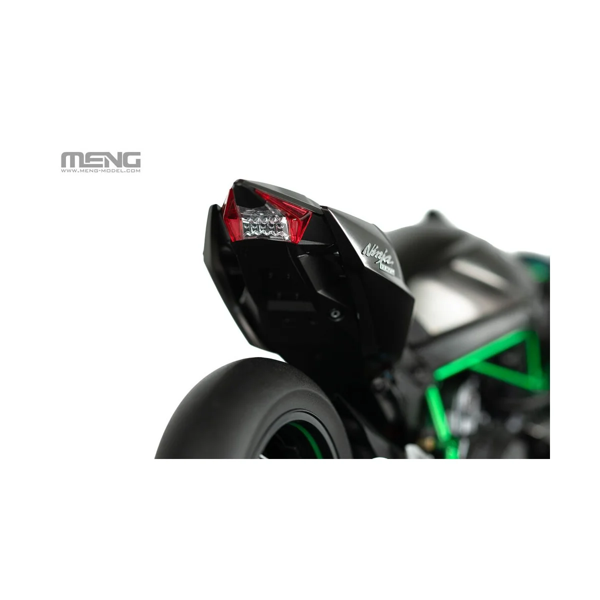 Kawasaki Ninja H2R 2018 (Pre-colored Edition), 1/9 - MENG-Model MT-... Kawasaki Ninja H2R 2018 (Pre-colored Edition), 1/9 - MENG-Model MT-...