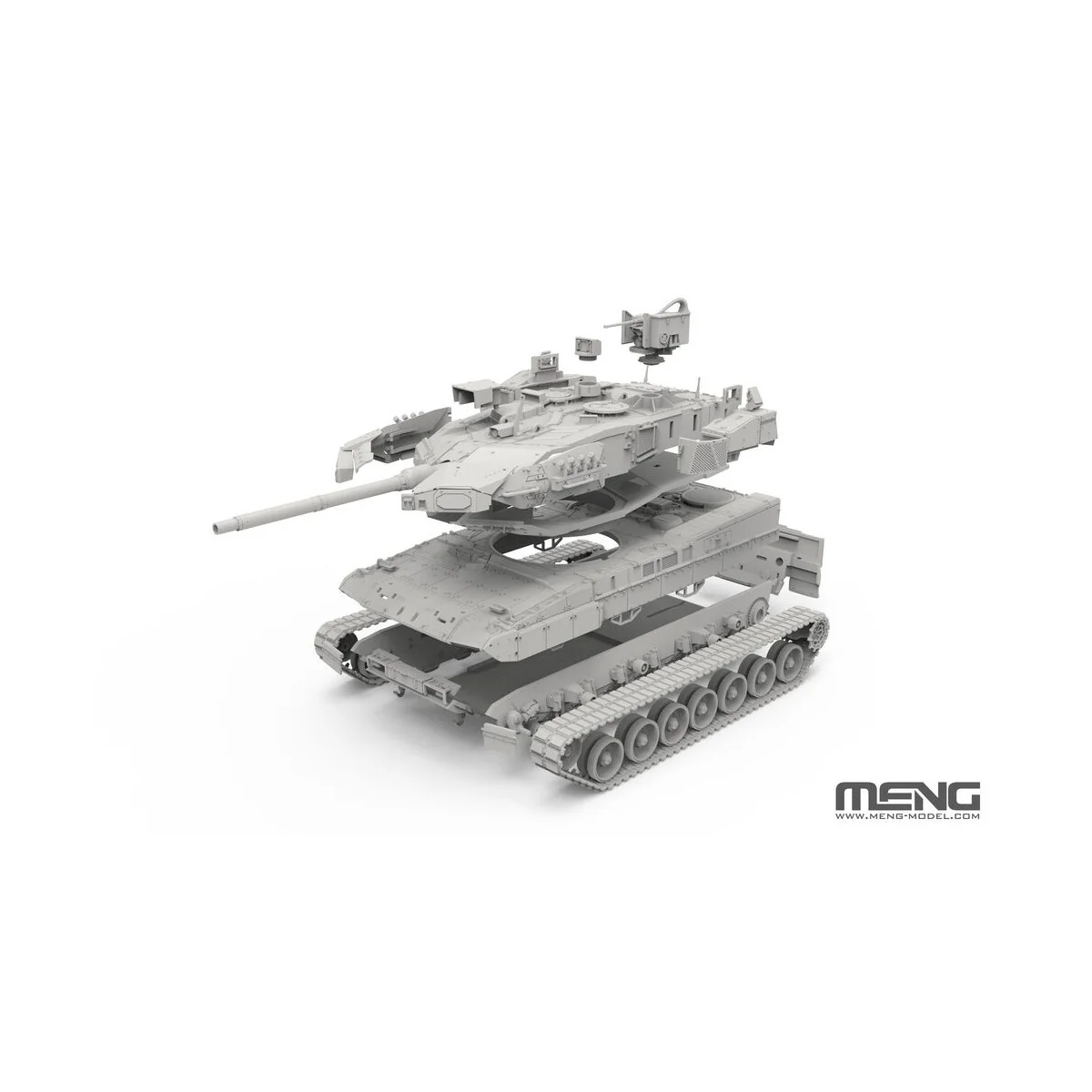 German Main Battle Tank Leopard 2 A8, 1/72 - MENG-Model 72-012 German Main Battle Tank Leopard 2 A8, 1/72 - MENG-Model 72-012