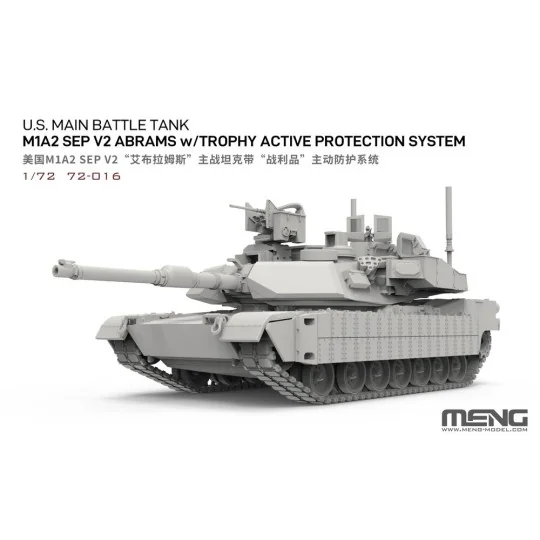 U.S. Main Battle Tank M1A2 SEP V2 Abrams w/Trophy Active Protection... U.S. Main Battle Tank M1A2 SEP V2 Abrams w/Trophy Active Protection...