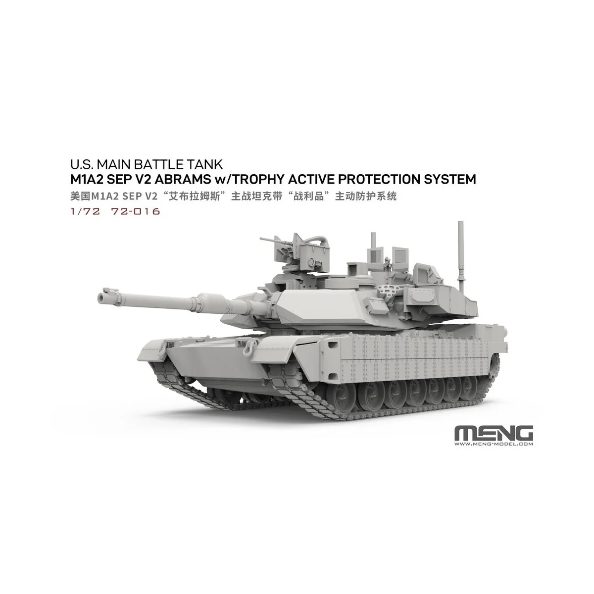 U.S. Main Battle Tank M1A2 SEP V2 Abrams w/Trophy Active Protection... U.S. Main Battle Tank M1A2 SEP V2 Abrams w/Trophy Active Protection...