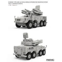 Chinese Type 625E AA Gun & Missile Integrated Weapon System, 1/72 -... 2