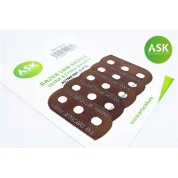 ASK Razor Saw Radius - ultra & extra smooth asymmetric 100/65 teeth... 2