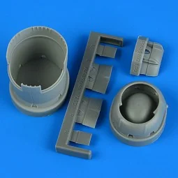 F6F-5 Hellcat cowling and cooling flaps for Eduard, 1/72 - Quickboo...