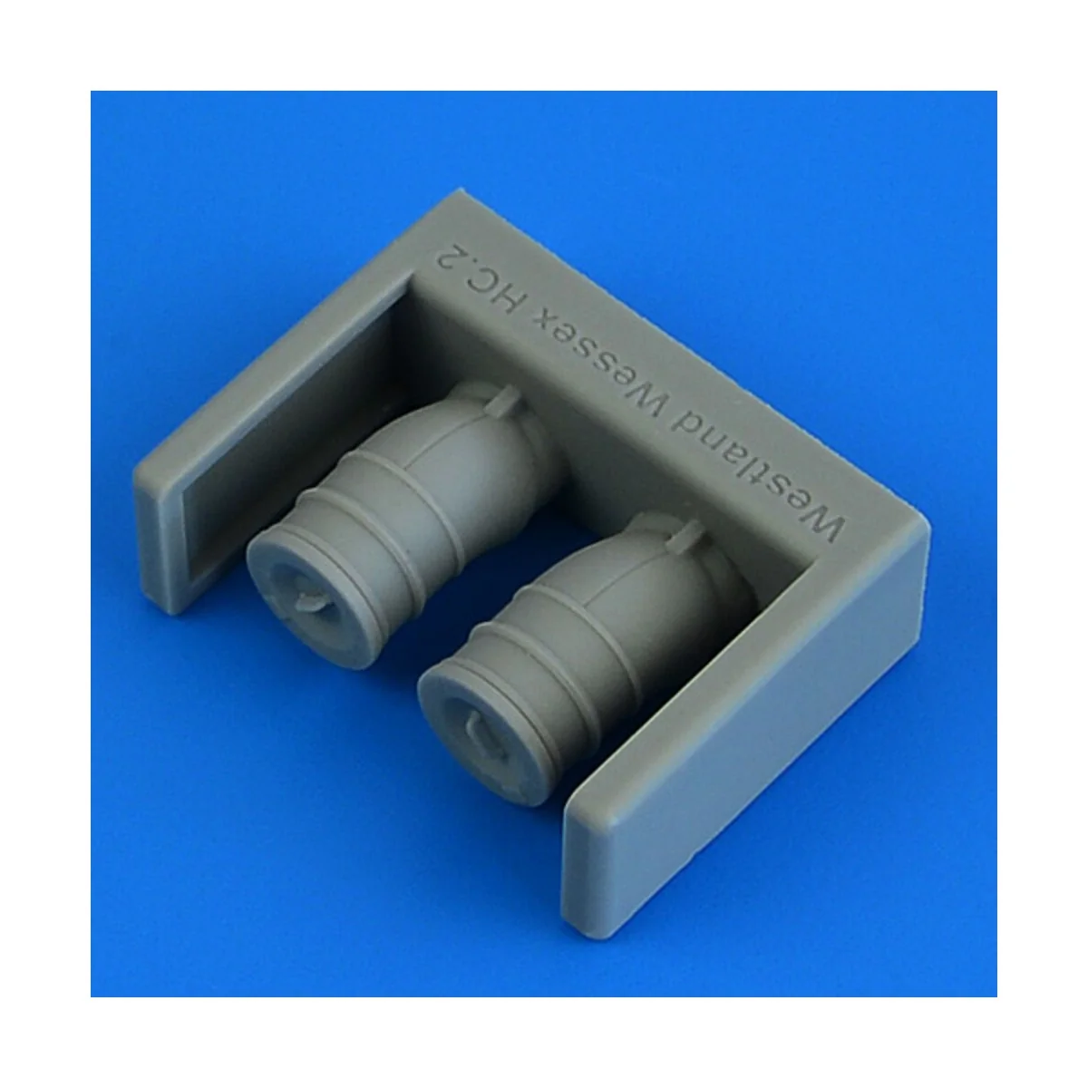 Westland Wessex HC.2 exhaust with F.O.D. covers for Airfix, 1/72 - ... Westland Wessex HC.2 exhaust with F.O.D. covers for Airfix, 1/72 - ...