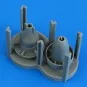 He 162A-1/2 detailed fan & engine turbine for Revell/Hobby 2000, 1/... He 162A-1/2 detailed fan & engine turbine for Revell/Hobby 2000, 1/...