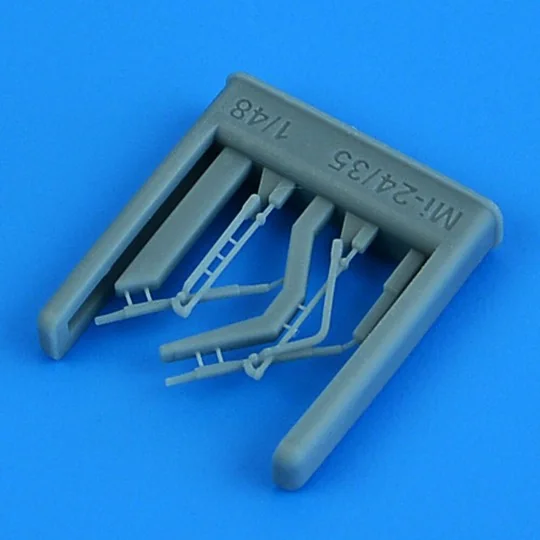 Mil Mi-24D/P/Mi-35M wipers for Trumpeter, 1/48 - Quickboost QB49 226 Mil Mi-24D/P/Mi-35M wipers for Trumpeter, 1/48 - Quickboost QB49 226